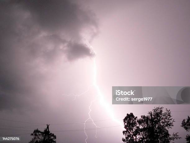 Lightning Stockfoto und mehr Bilder von Angst - Angst, Aufprall, Blitzbeleuchtung