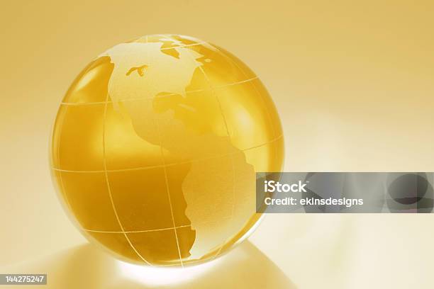 Gold Globe Von Nord Und Südamerika Stockfoto und mehr Bilder von Abstrakt - Abstrakt, Amerikanische Kontinente und Regionen, Aufwärmen