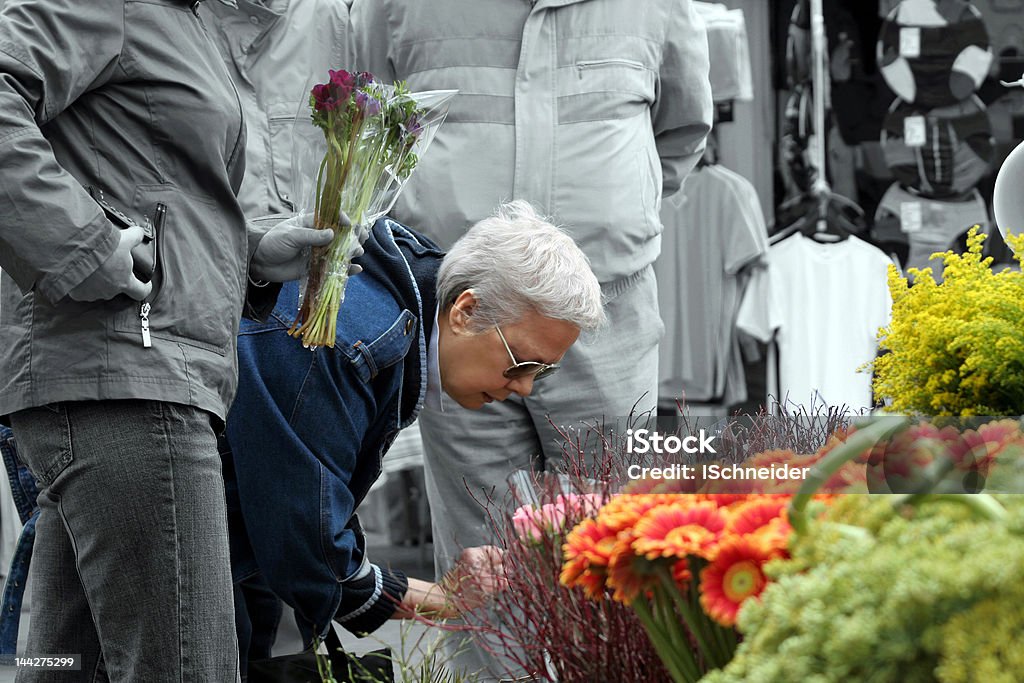 Bringen Sie Farbe in Ihr Leben - Lizenzfrei Alter Erwachsener Stock-Foto