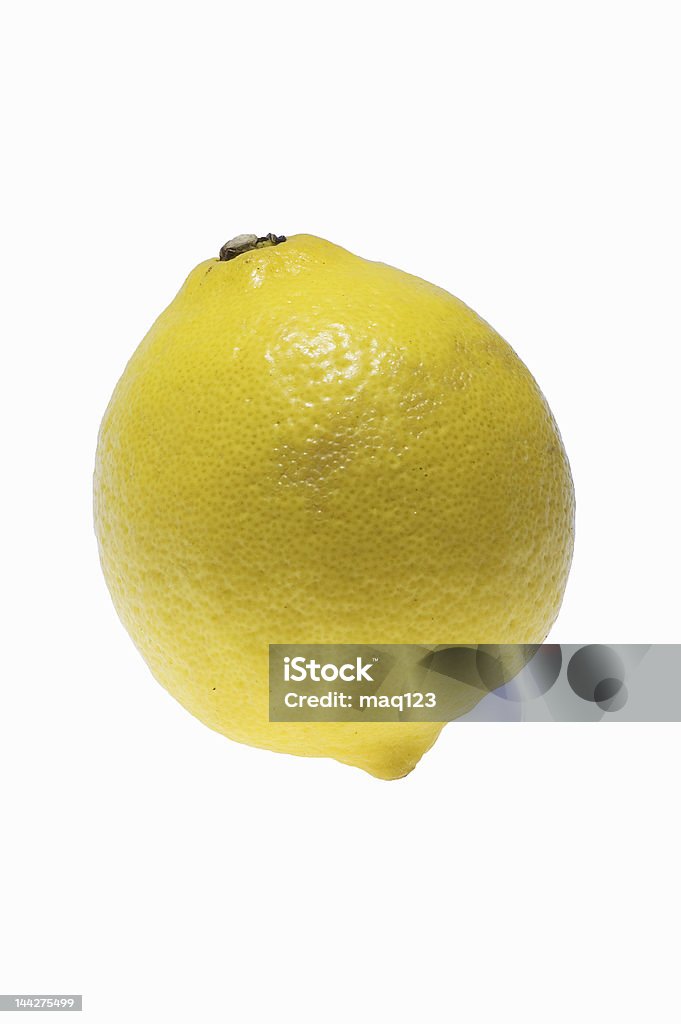 Лимонный изолированные на белом фоне - Стоковые фото Белый роялти-фри