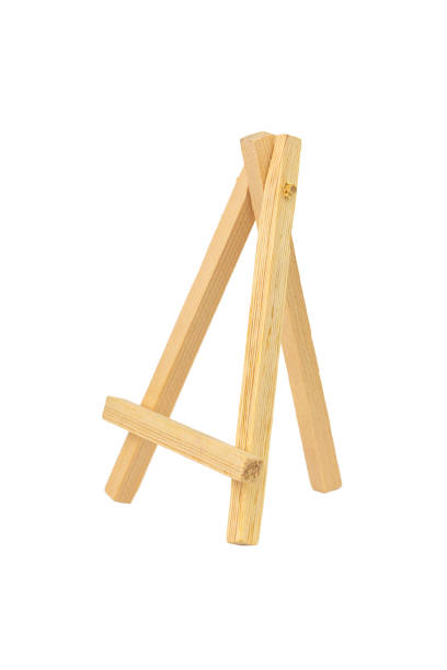 istock the mini wooden easel isolated on the white background 1442758148