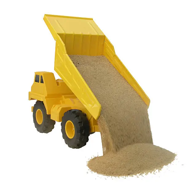 Photo of Stock Photo of Toy Dump Truck