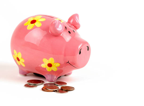 istock Pink Piggy Bank 144276042