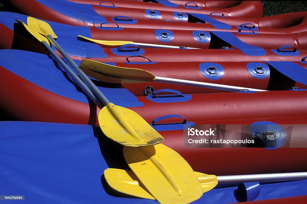 Eau en caoutchouc - Photo de Rafting en eau vive libre de droits