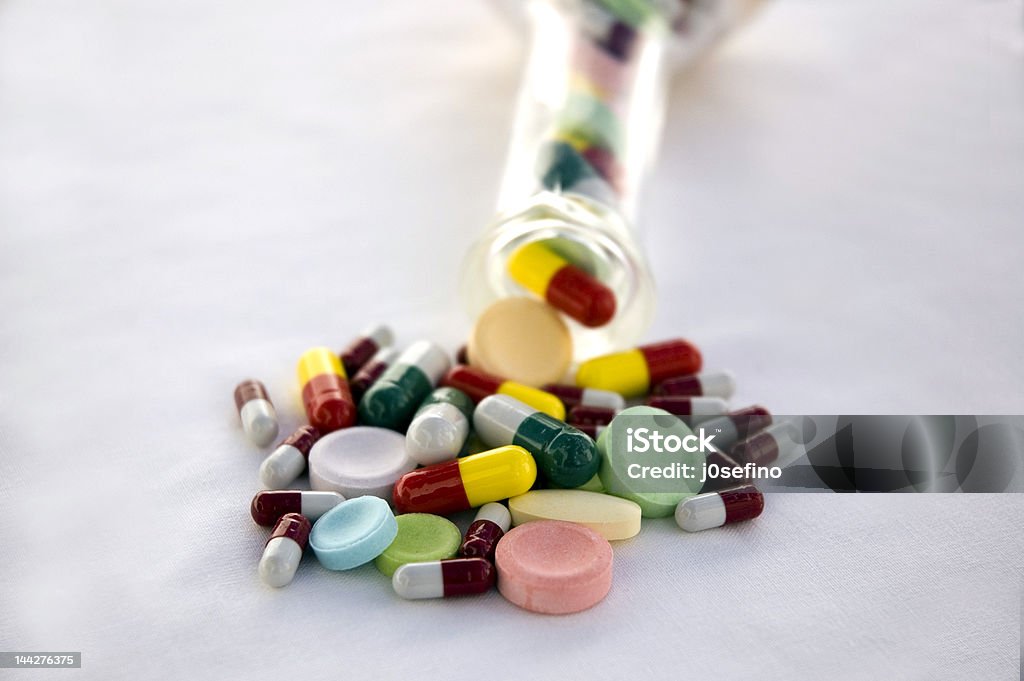 Pillole di colore - Foto stock royalty-free di Abbondanza