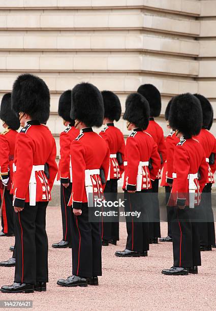 Protecciones En Uniforme Foto de stock y más banco de imágenes de Londres - Inglaterra - Londres - Inglaterra, Guardia de honor - Soldado, Personal militar