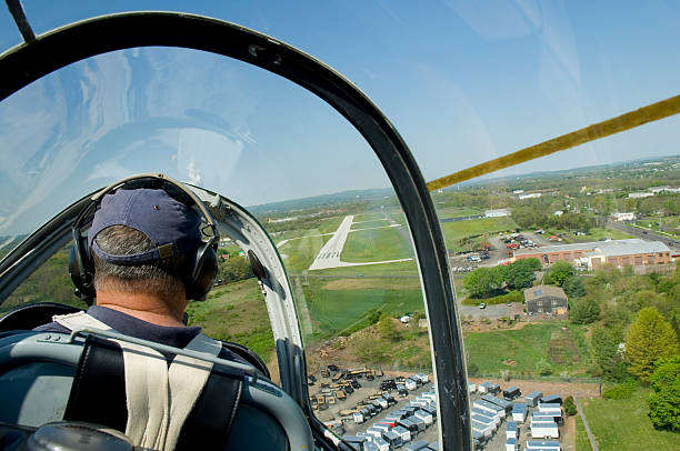 Cockpit 2 stock photo