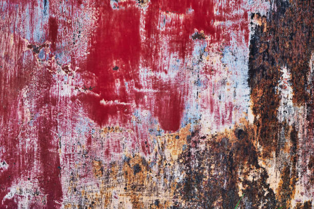 istock Old corrorded grunge metal texture 1442765529