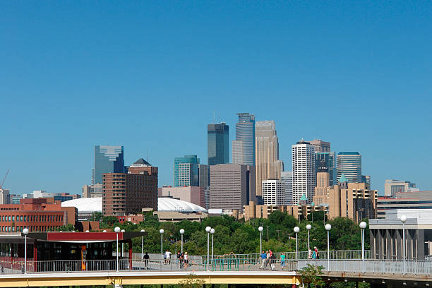 istock Minneapolis Skyline from U of M 144276592