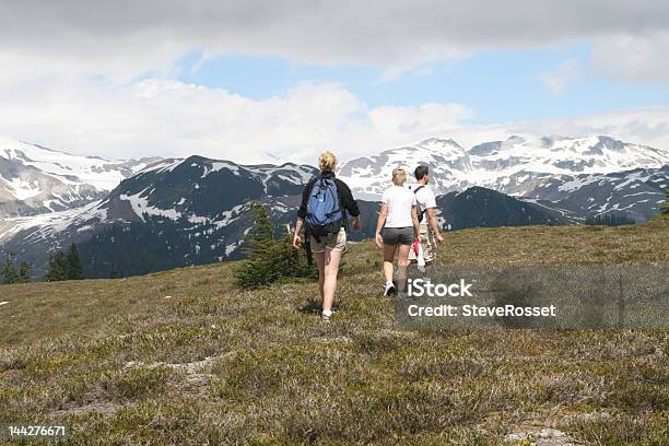 Mountain Hiking Stock Photo - Download Image Now - European Alps, Friendship, Adventure