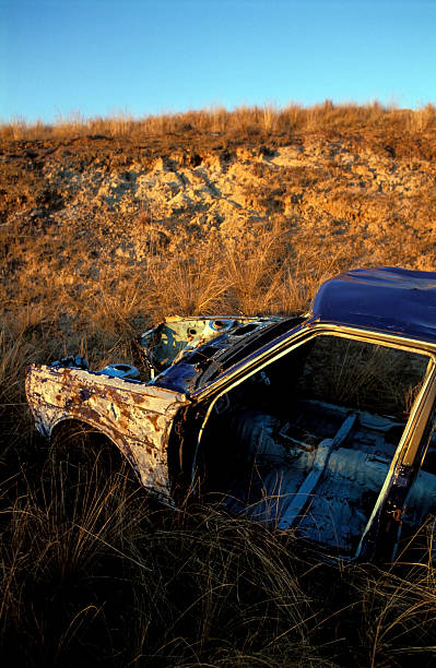 istock Wreck of a car 144276712