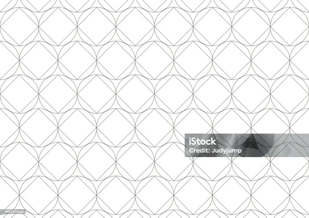 Circle Pattern In Square Square In Circle Pattern Background Stock Illustration - Download Image ...