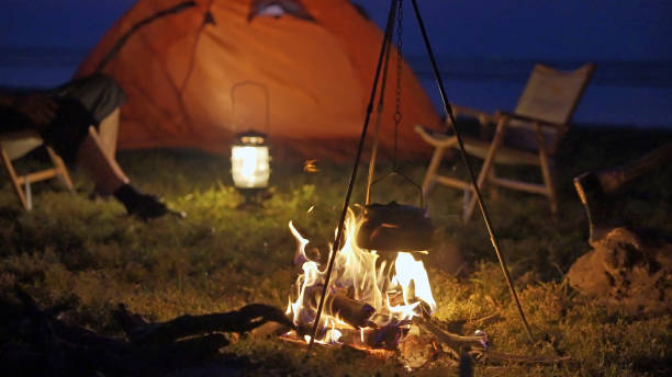 istock outdoor camping bonfire barbecue 1442772420