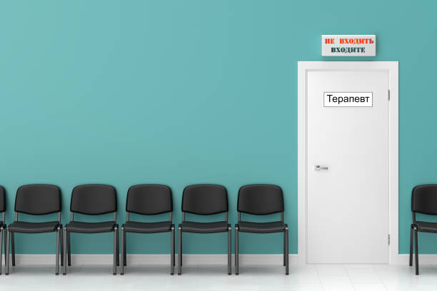 Senior woman oncology patient visiting doctor with supportive friend