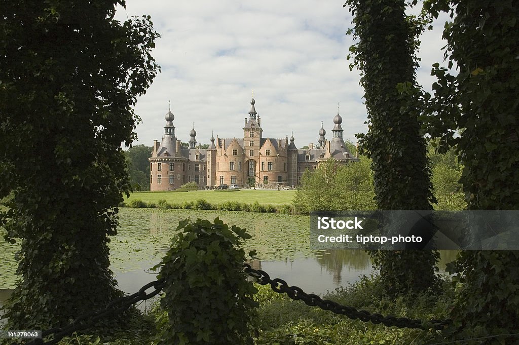 Castel Ooidonk - Lizenzfrei Schlossgebäude Stock-Foto