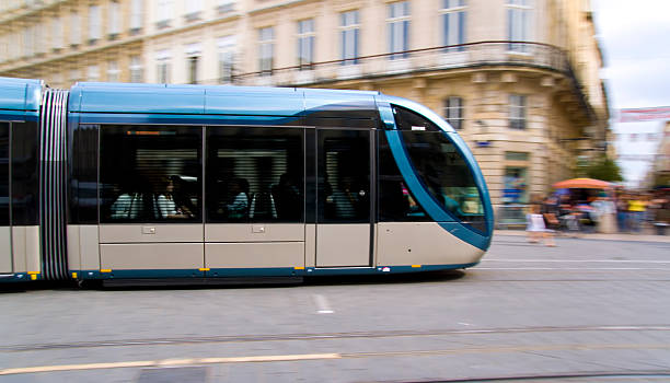 Tramway stock photo