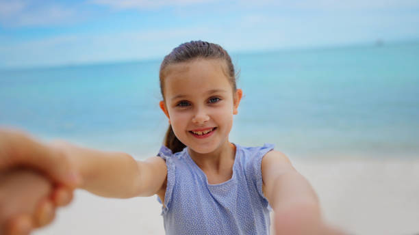 istock Fun Family Beach Vacation Together 1442785003