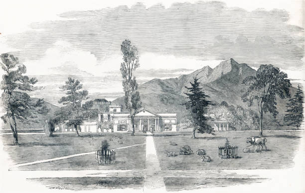 istock Khatmandu Nepal 19th century Residence of British Envoy 1442785238