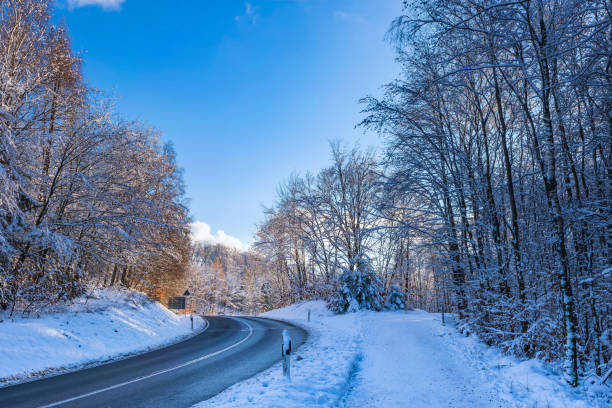 istock Winter landscape in the Taunus/Germany 1442785303