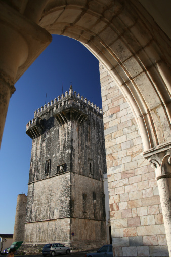 Main tower of Pousada de Estremoz