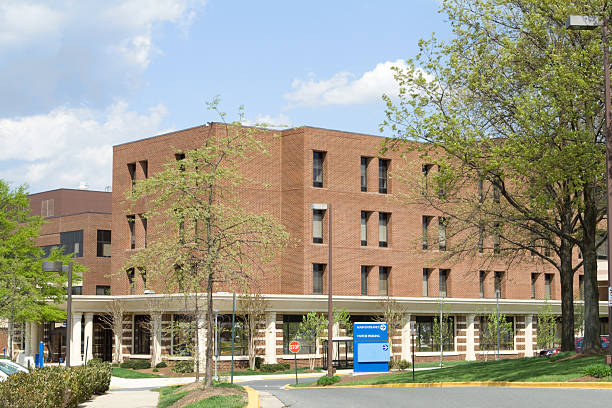 istock Modern Brick Office Building, Suburban Maryland 144278920