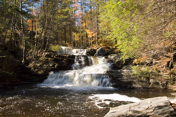 Waterfall stock photo