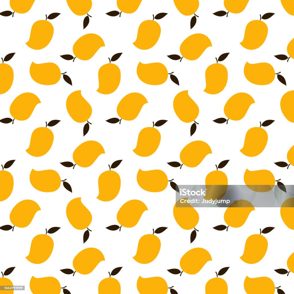 Hình Nền Hoa Văn Xoài Vectơ Biểu Tượng Xoài Trái Cây Thái Lan Hình ...