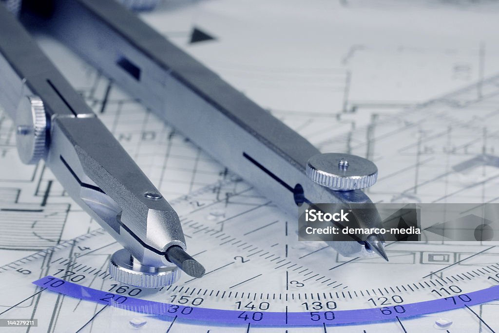 compass (Compasso) - Foto stock royalty-free di Architettura