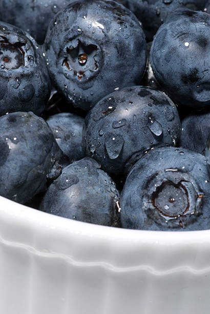 Big Blueberries stock photo