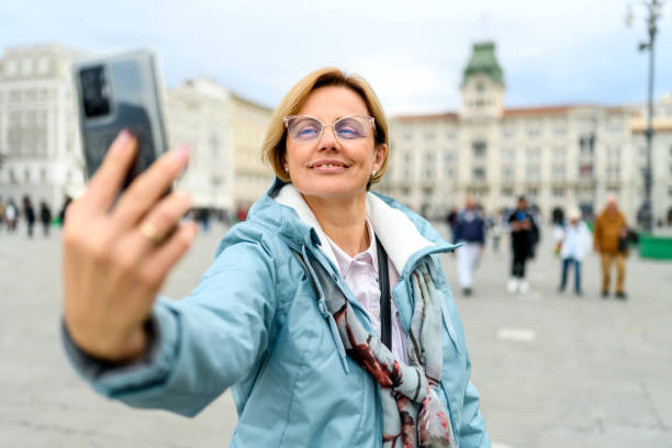 istock Tourist in the Trieste 1442795678