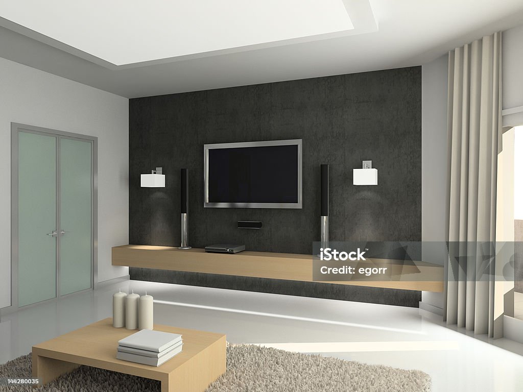 interior moderno. - Foto de stock de Acender royalty-free