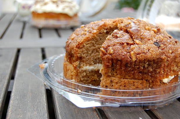 Walnut Cake stock photo