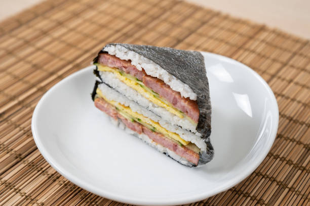 istock Korean and Japanese style sushi kimbap wraps 1442803799
