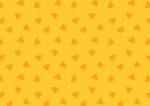 Nacho vector. Nacho pattern wallpaper. Nacho icon vector. Triangle pattern background.