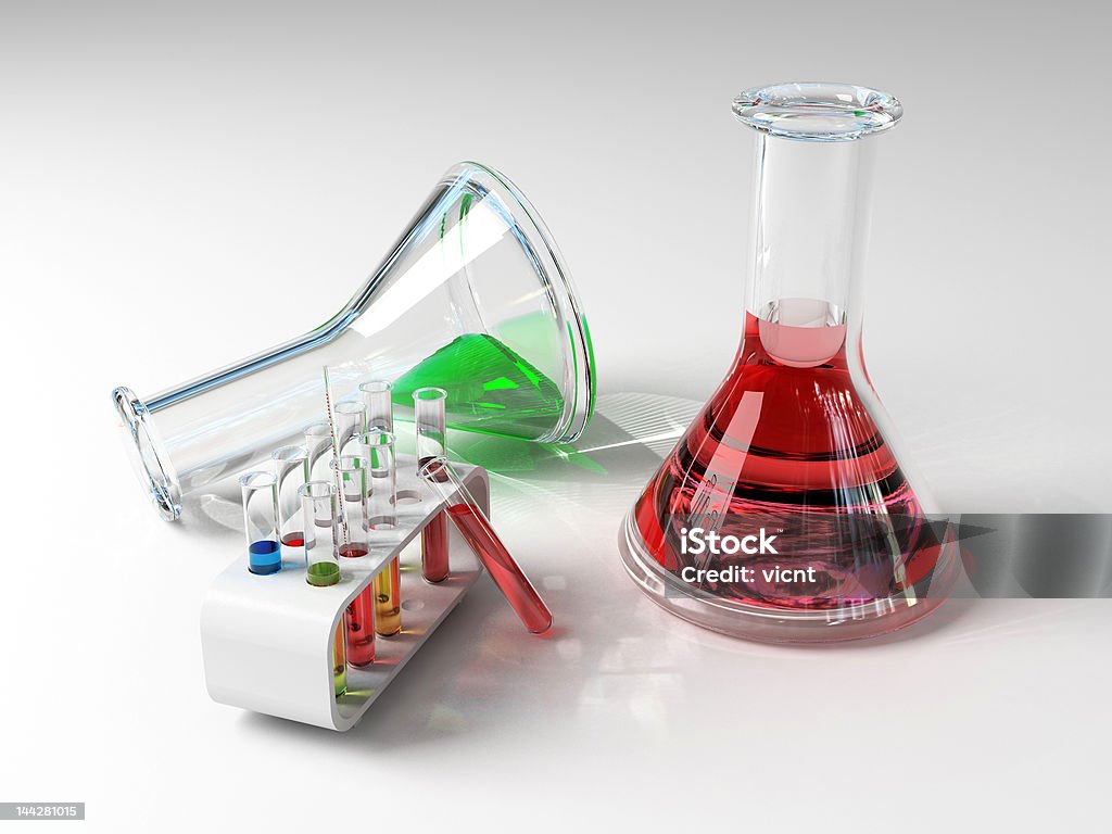 El laboratorio tust tubos - Foto de stock de ADN libre de derechos
