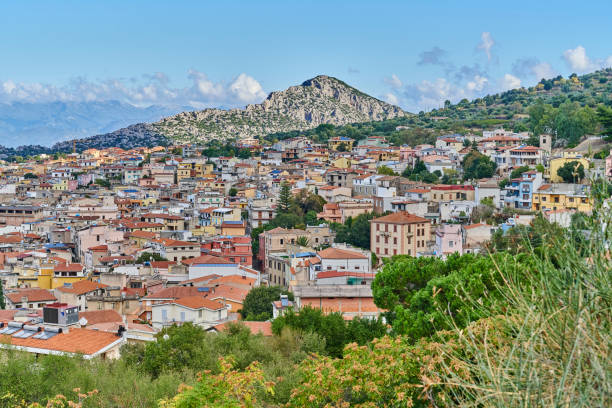 istock Mountain Town in Sardinia 1442816590