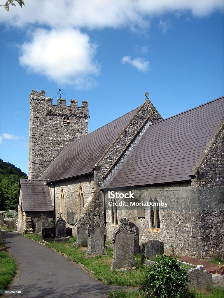 Antiga Igreja do País de Gales - Royalty-free Amor Foto de stock