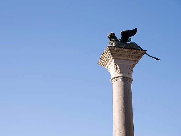 istock Isolated winged lion - Venice, Italy 144282337