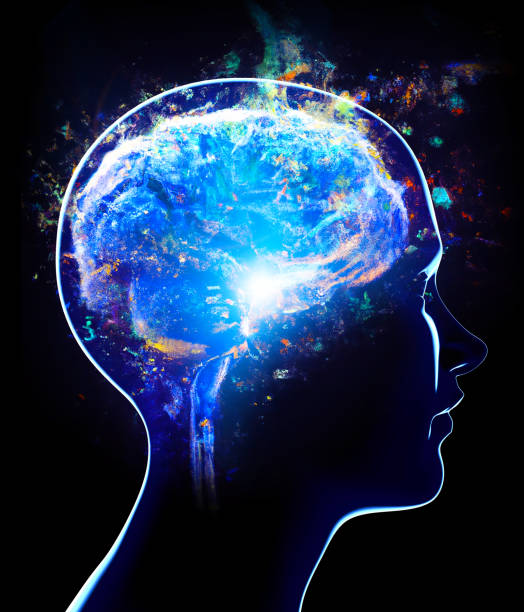 istock Neurology, philosophy: connections, the development of thought and reflection, the infinite possibilities of the brain and mind. Creativity 1442824507