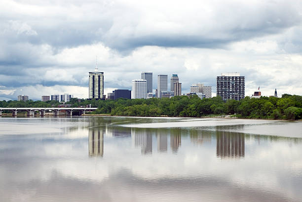 istock Stormy Tulsa Skyline 144282712