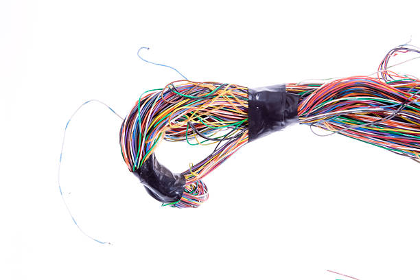 Bundle of telephone wire