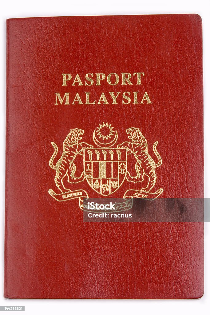 Malasia del pasaporte - Foto de stock de Malasia libre de derechos