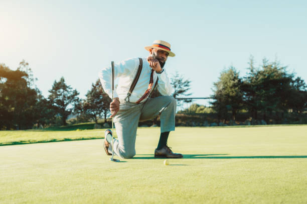 istock African golf player on the field 1442844789