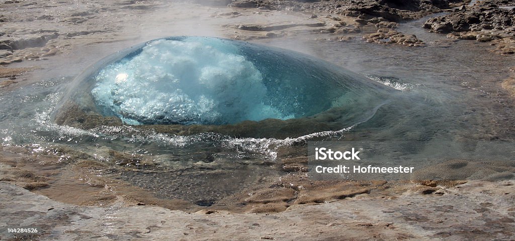 Geysir Strokkur Исландия 3 - Стоковые фото Брызги роялти-фри