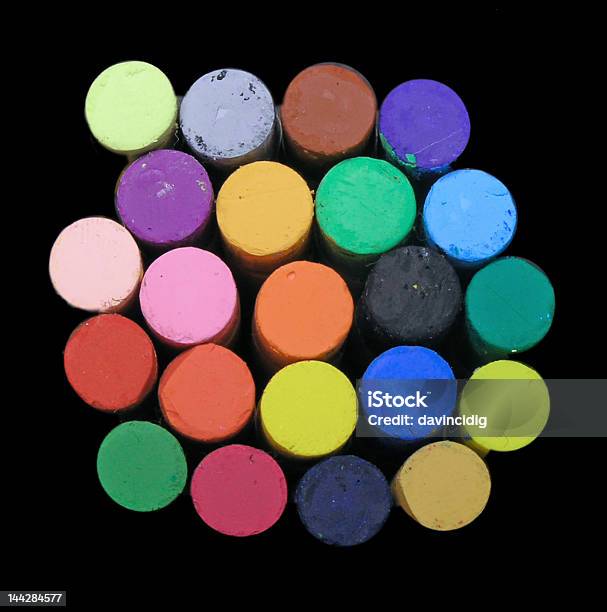 Pastels Stock Photo - Download Image Now - Art, Art And Craft, Black Color