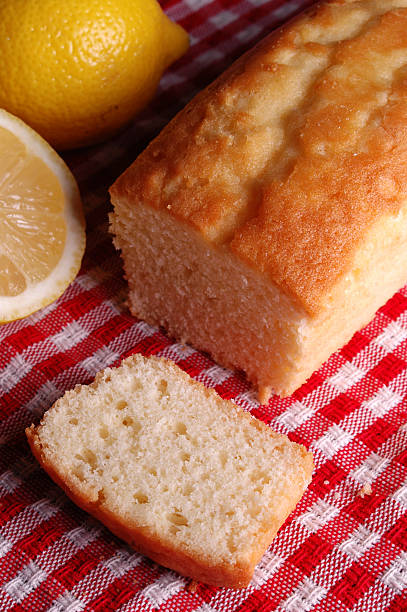 Lemon Pudding stock photo