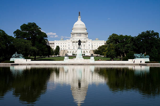 De Estados Unidos, el Capitolio en Washington, DC - foto de stock