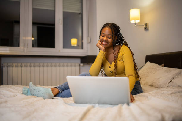 istock Woman working from home 1442851418