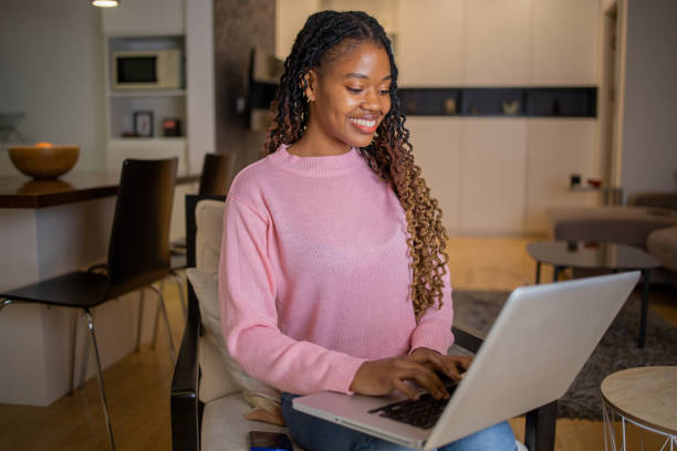 istock Woman working from home 1442851967