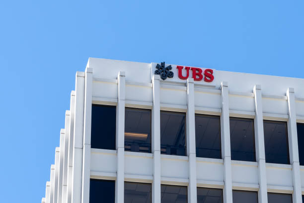 UBS CA Branch Office in Pasadena, California, USA. stock photo